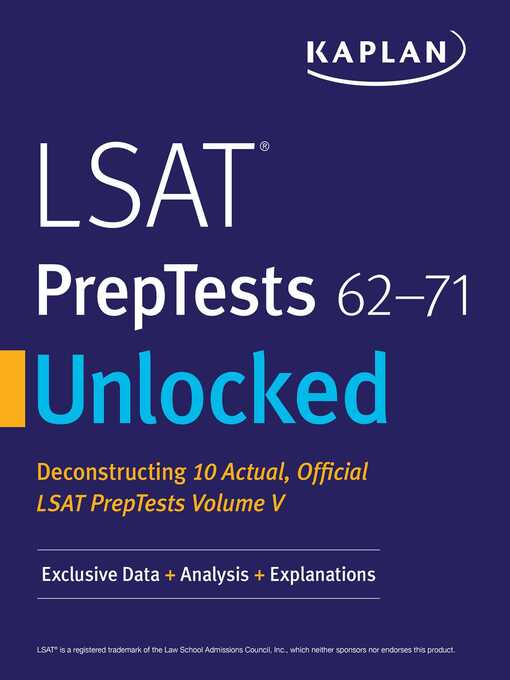 Title details for Kaplan Companion to LSAT PrepTests 62-71 by Kaplan Test Prep - Wait list